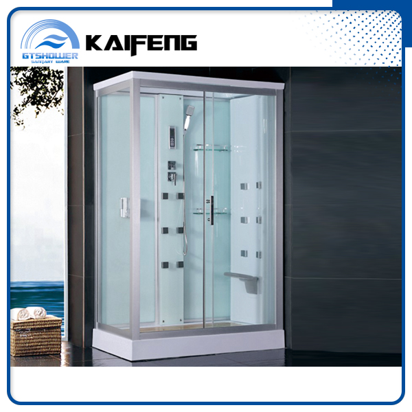 Compact Glass Shower House with Folding Seat (KF-T992F)