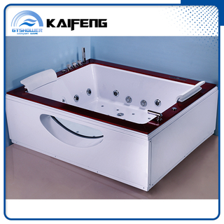 Big Size Couple Whirlpool Massage Bathtub