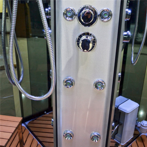 Luxury Glass Steam Shower Cabin with computer control