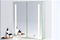 New design LED mirror cabinet SM014